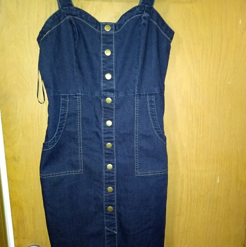Women denim dress
